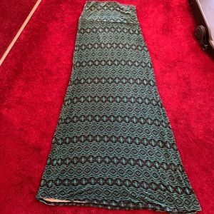 Aztec maxi skirt